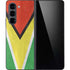 Guyana Flag Distressed Galaxy Z Fold5 5G Skin